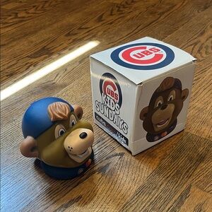 Chicago Cubs Collectible Kids Sundays Plastic Bear Piggy Bank